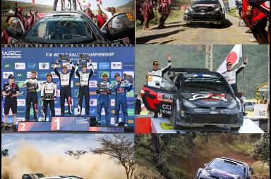WRC GR Team wins the Rally Safari Kenya 2024!